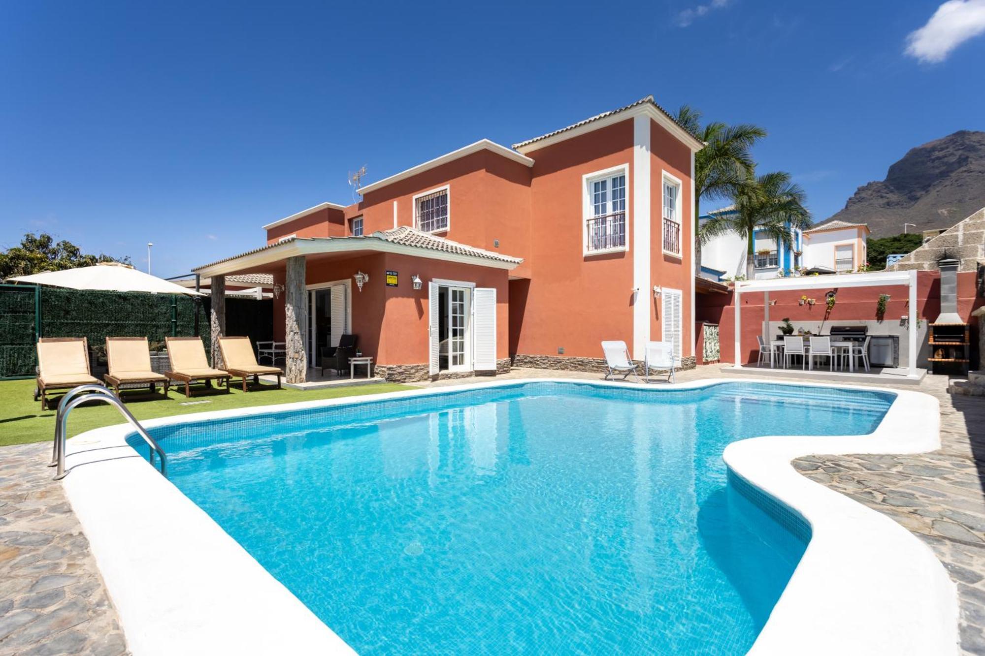 Villa Chloe Costa Adeje Tenerifesummervillas Giant Private Pool 11 Meters Long Exteriér fotografie