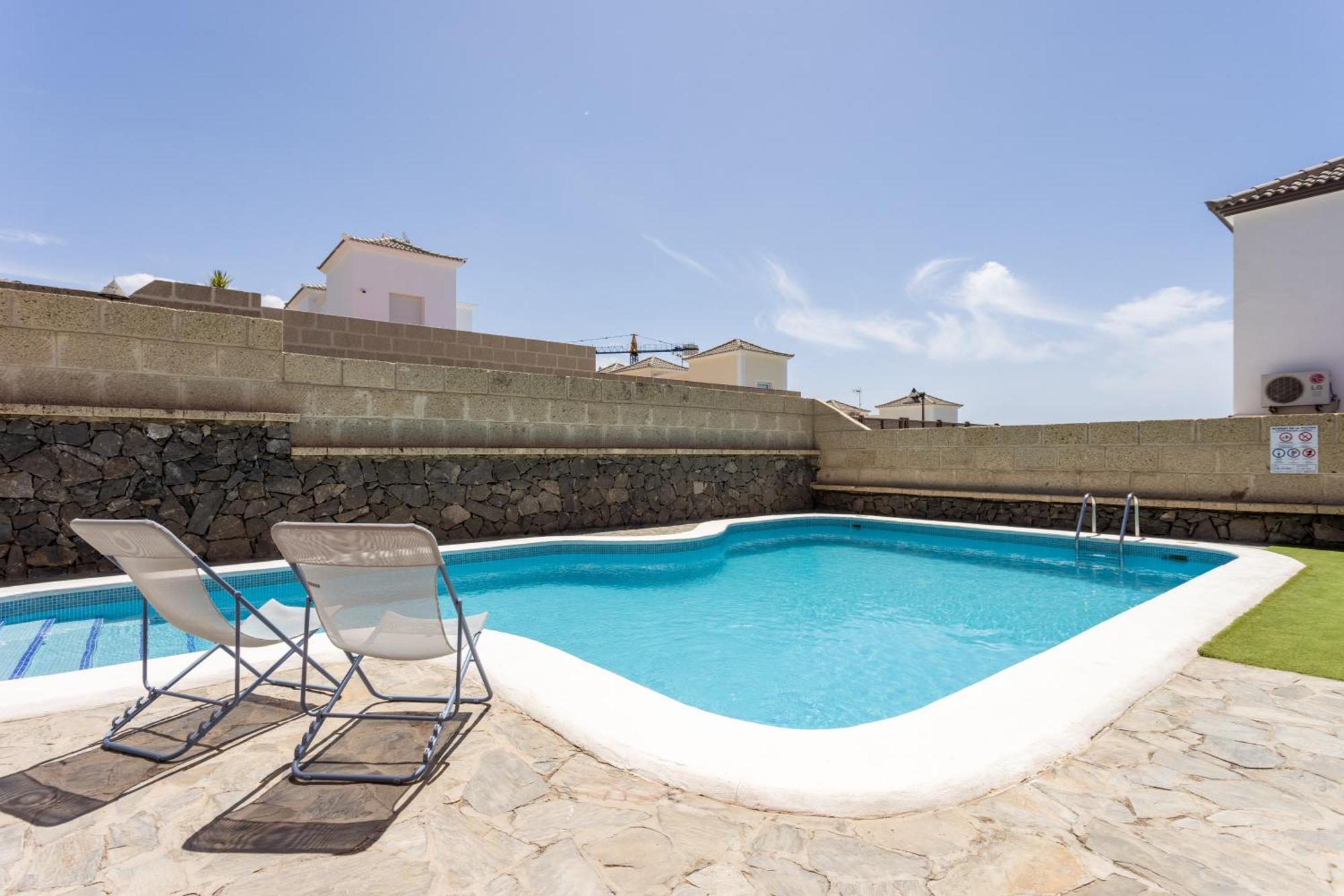 Villa Chloe Costa Adeje Tenerifesummervillas Giant Private Pool 11 Meters Long Exteriér fotografie