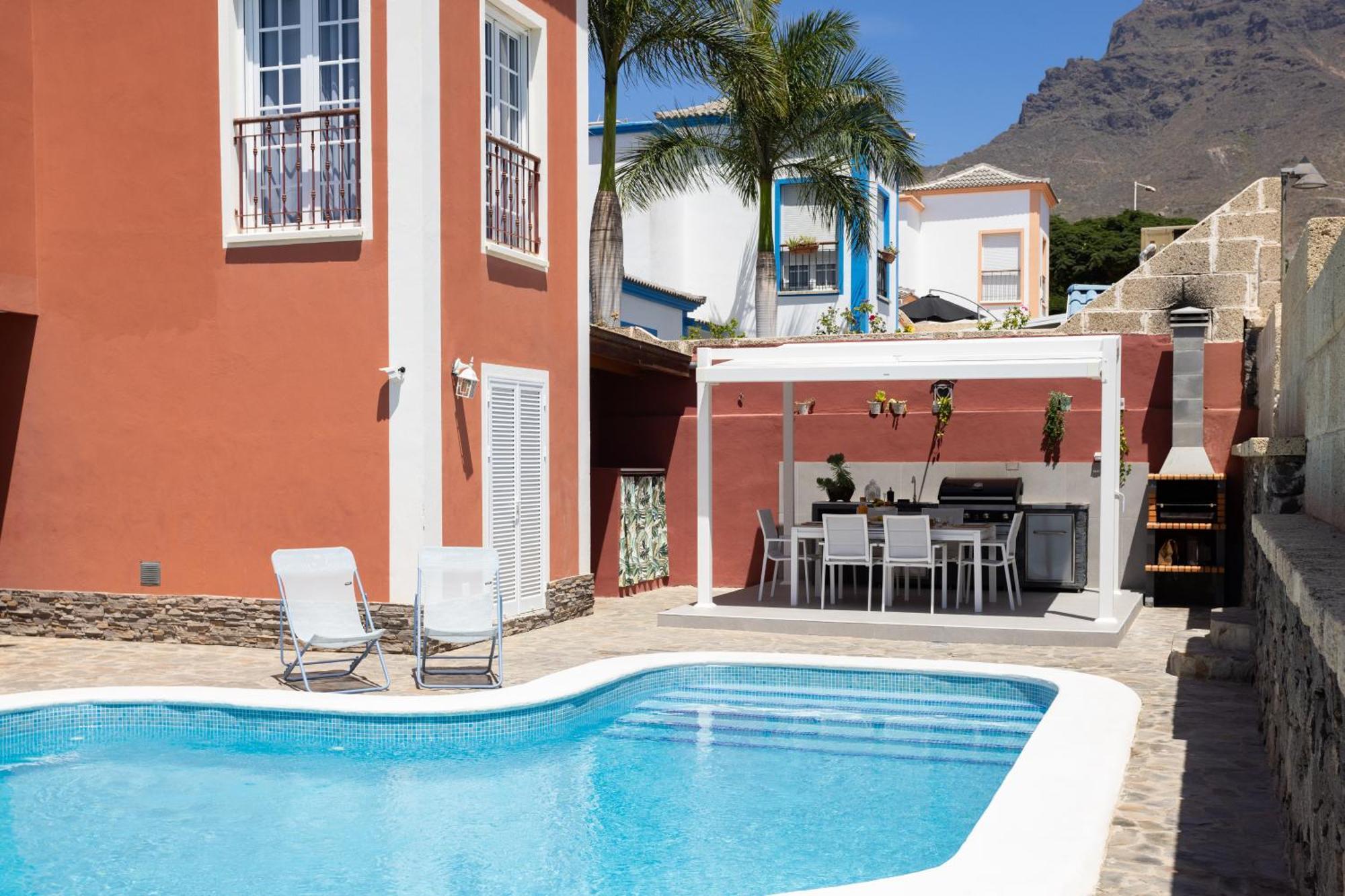 Villa Chloe Costa Adeje Tenerifesummervillas Giant Private Pool 11 Meters Long Exteriér fotografie